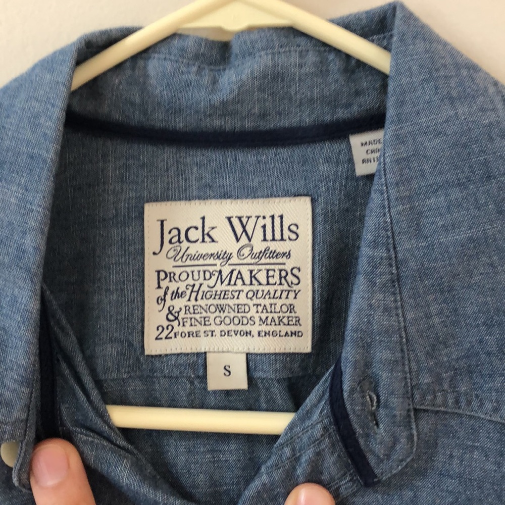 Men’s Jack Wills Button Up Shirt View 4